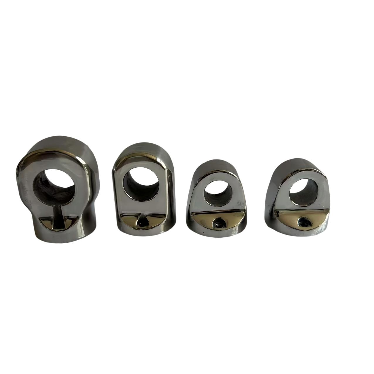 AISI316/geknoopte aluminium mariene bote Bollard Cleat Hardware